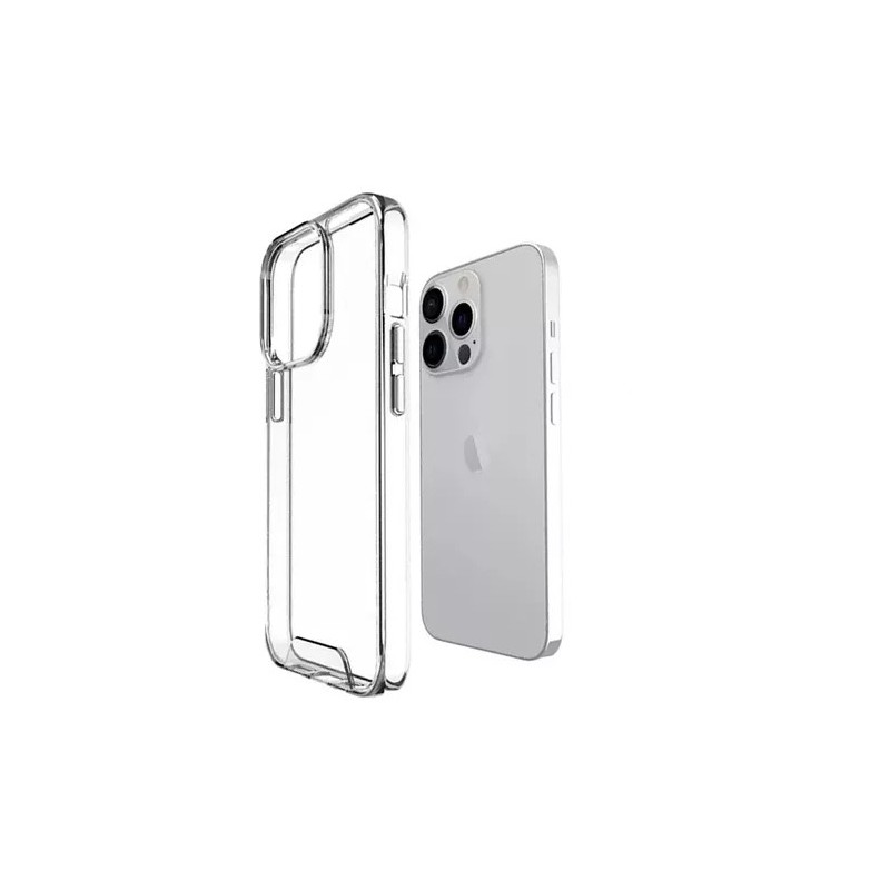 iPhone 16 - Coque silicone transparente Space Collection