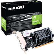 Carte Graphique Nvidia Inno3D GeForce GT710 2Go Low Profile Passive - N710-1SDV-E3BX - 1FO