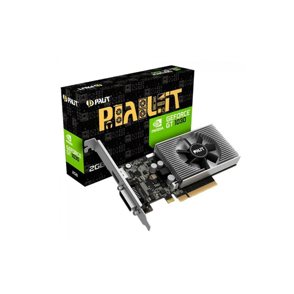 Carte Graphique Nvidia Palit GeForce GT1030 2Go DDR4 - NEC103000646-1082F - 1FO
