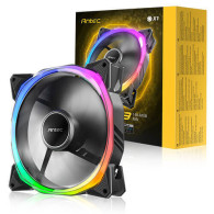 Ventilateur de boitier Antec Fusion T3 RGB - 14cm (Noir) - 0-761345-77775-9 - 1FO