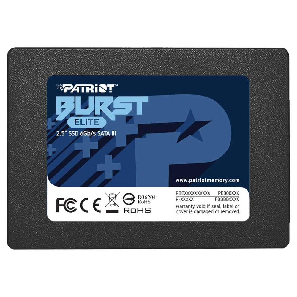 480Go - SSD Patriot Burst Elite - S-ATA 2,5" - PBE480GS25SSDR - 1FO