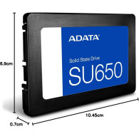 1To - Disque SSD Adata Ultimate SU650 1To  - S-ATA 2,5" - ASU650SS-1TT-R - 1FO