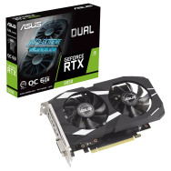 Carte Graphique Nvidia Asus GeForce RTX 3050 Dual OC 6Go - 90YV0K60-M0NA00 - 1FO