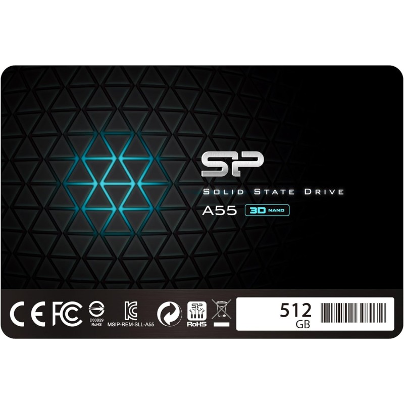 SSD 512Go Silicon PowerA55 (2.5" SATA) - 1FO