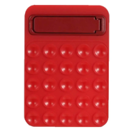 Support Ventouse Silicone avec Pied Intégré Rouge - MOB