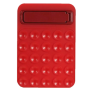 Support Ventouse Silicone avec Pied Intégré Rouge - MOB