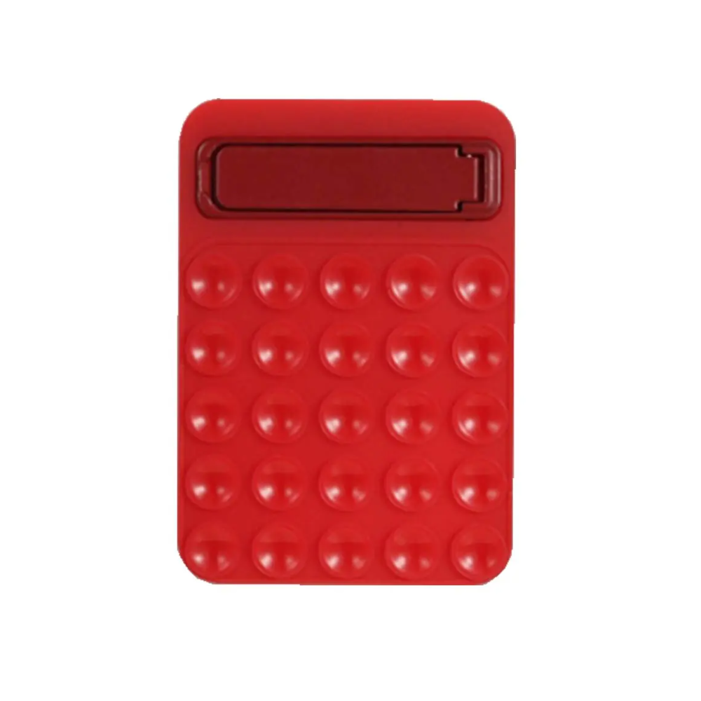 Support Ventouse Silicone avec Pied Intégré Rouge - MOB