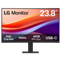 Ecran incurvé 24" LG 24U421A-B Full HD 100Hz (Noir) - 24U421A-B - 1FO