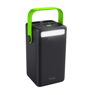 Batterie externe USB Trust Redoh XXL - 50000mAh 185W (Noir/Vert) - 25196 - 1FO