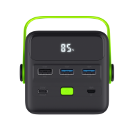 Batterie externe USB Trust Redoh XXL - 50000mAh 185W (Noir/Vert) - 25196 - 1FO