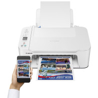 Imprimante Multifonction 3en1 Canon Pixma TS3751i (Blanc) - 6671C026 - 1FO