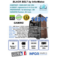 Ordinateur Gamer BLACK BELT by InforMatos