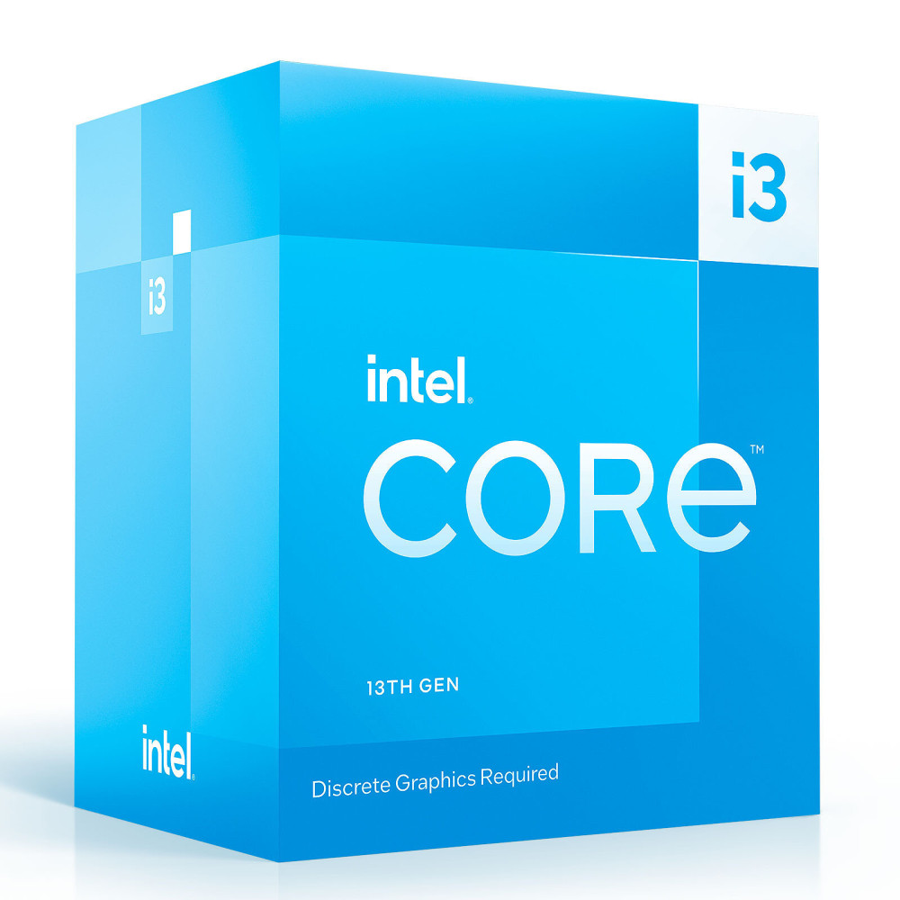 Processeur Intel Core i3-13100F (4,5 Ghz) LGA 1700 - Sans iGPU - BX8071513100F - 1FO