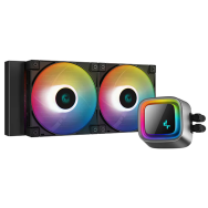 Kit Watercooling AIO DeepCool LS520 RGB - 240mm (Noir) - R-LS520-BKAMNT-G-1 - 1FO