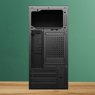 Boitier Mini Tour Micro ATX Advance Optima (Noir) + alimentation 350W - 8301B - 1FO