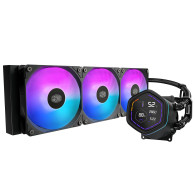 Kit Watercooling AIO Cooler Master MasterLiquid Core Nex Digital RGB - 360mm (Noir) MLX-D36M-A18PA-RD - 1FO