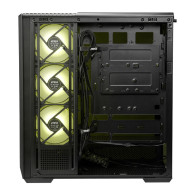 Boitier Moyen Tour ATX MSI Mag Pano 130R Project Zero RGB avec panneaux vitrés (Noir) MAG PANO 130R PZ - 1FO