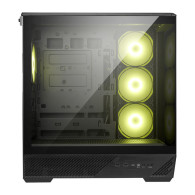 Boitier Moyen Tour ATX MSI Mag Pano 130R Project Zero RGB avec panneaux vitrés (Noir) MAG PANO 130R PZ - 1FO