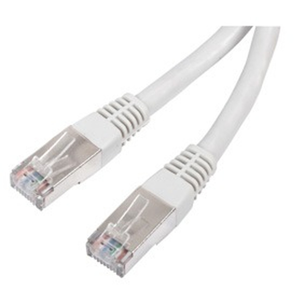 30m - Câble/Cordon réseau Goobay RJ45 Catégorie 6A SSTP (S/FTP) Droit (Blanc) - 94909 - 1FO