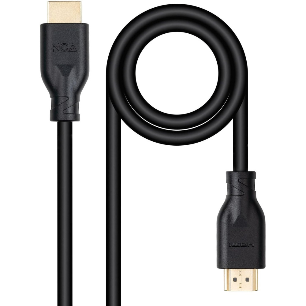 2m - HDMI 4K 2.0 Nanocable M/M (Noir) - 1FO