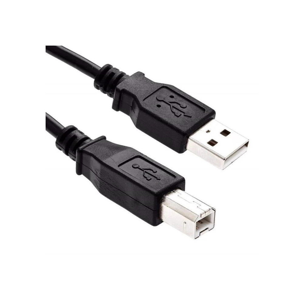 Cable Lindy USB 2.0 type A - B M/M 3m (Gris) - 36684 - 1FO