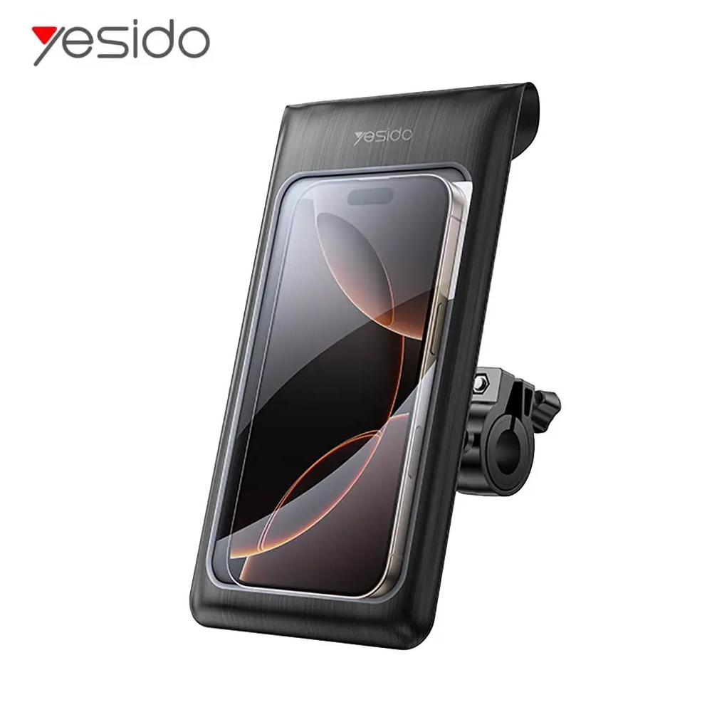 Support Smartphone pour Vélo Étanche Yesido C333 Noir - MOB