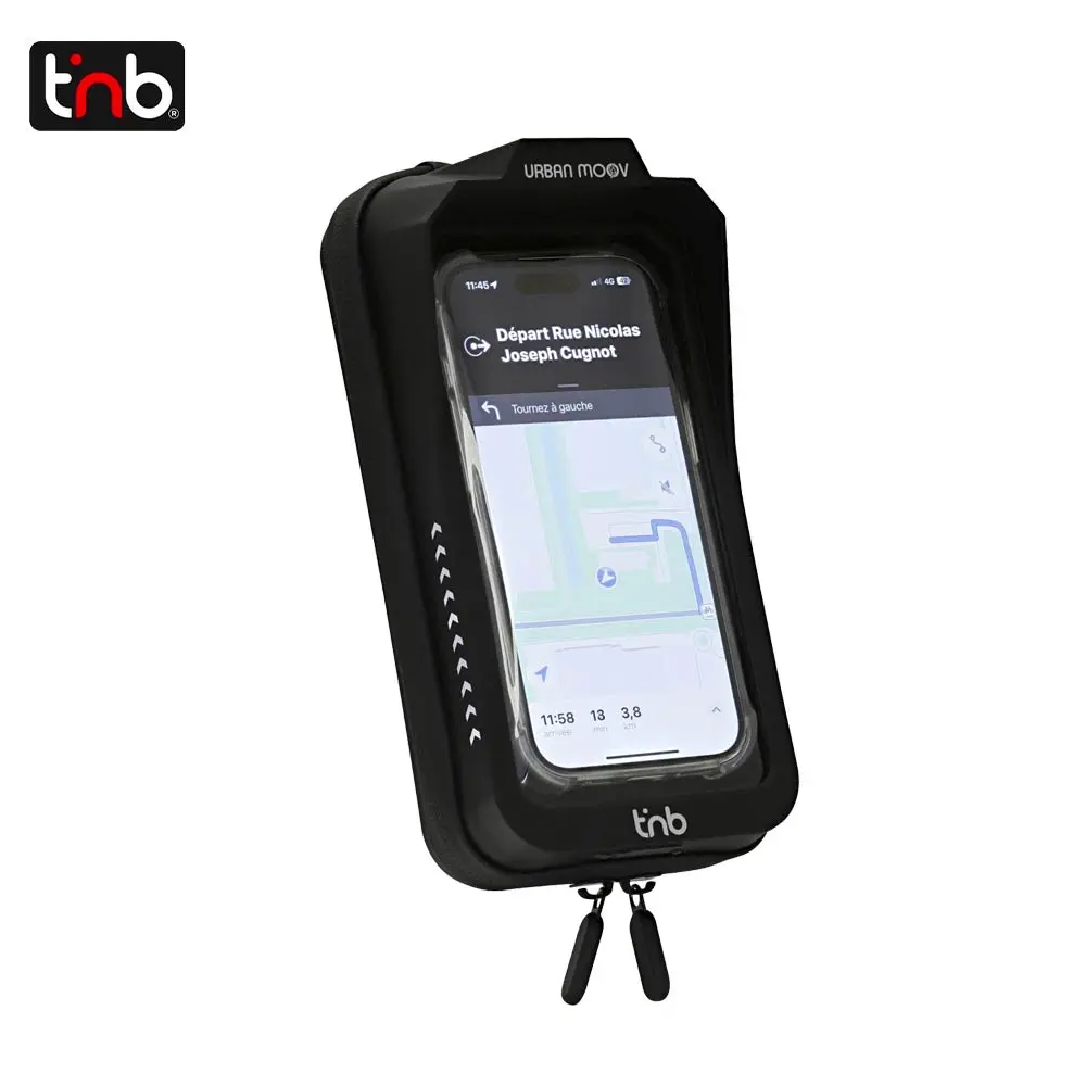 Support Smartphone pour Vélo & Trottinette T'nb UMBIKEWP1 avec Système QUICK LOCK Noir - MOB