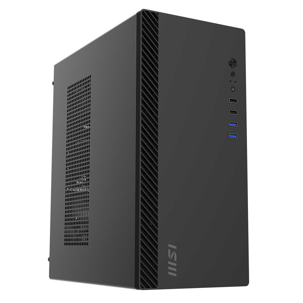 Boitier Mini Tour Micro ATX MSI Pro Shield M100P (Noir) - PRO SHIELD M100P - 1FO