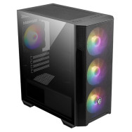 Boitier Moyen Tour ATX MSI Mag Forge M100R RGB avec panneau vitré (Noir) 306-7G20R21-809 - 1FO