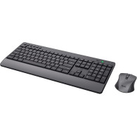 Pack 2en1 (Clavier/Souris) sans fil Trust Trezo (Noir) - 24534 - 1FO