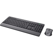 Pack 2en1 (Clavier/Souris) sans fil Trust Trezo (Noir) - 24534 - 1FO