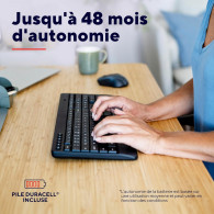 Pack 2en1 (Clavier/Souris) sans fil Trust Trezo (Noir) - 24534 - 1FO