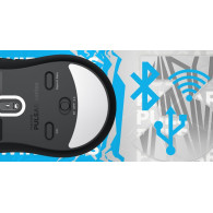 Souris sans fil Gamer Hator Pulsar 3 RGB (Noir) - HTM630 - 1FO