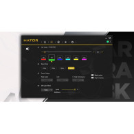 Souris sans fil Gamer Hator Quasar 3 Ultra 8K RGB (Noir) - HTM770 - 1FO