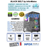 Ordinateur Gamer BLACK BELT by InforMatos