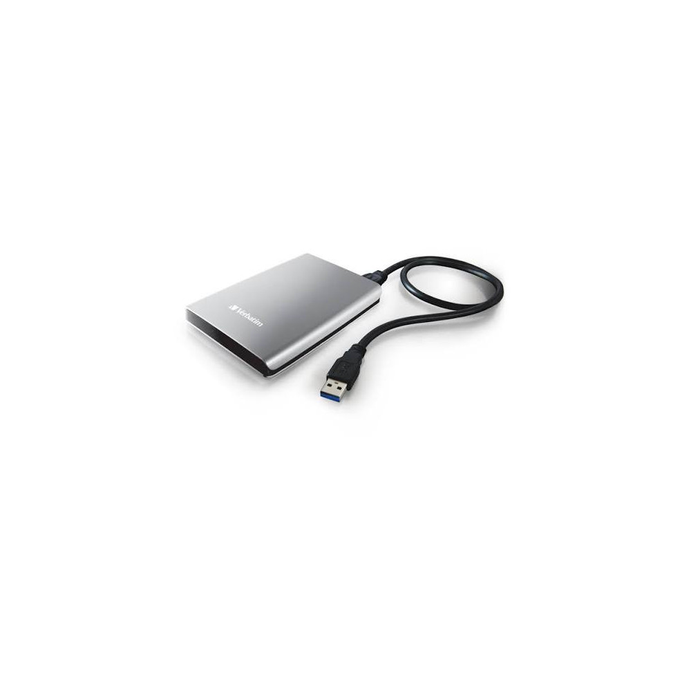 Disque Dur externe Verbatim Store'N'Go 3.0 - 2To (Argent) - 53189 - 1FO