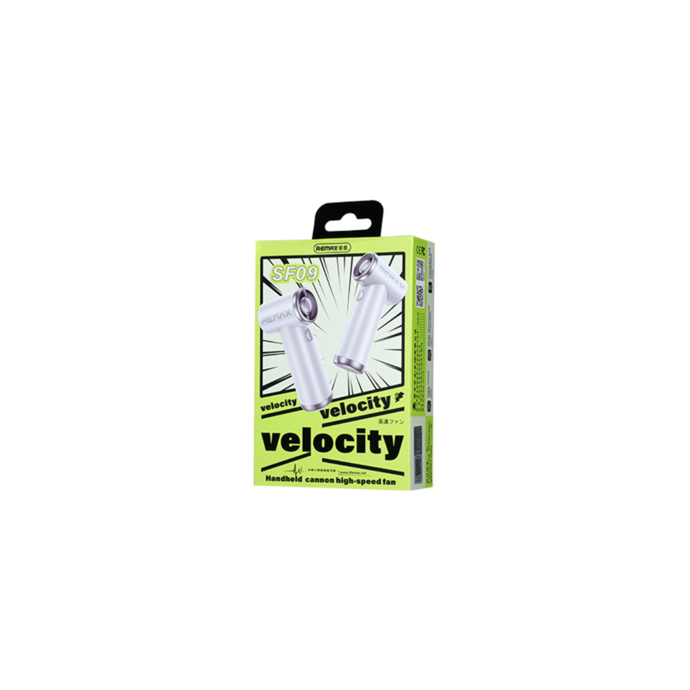 Ventilateur Portable 2500mAh Remax RS-SF09 - Blanc - LCDP
