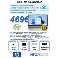 15.6 - HP 15-fd0058nf - CAR