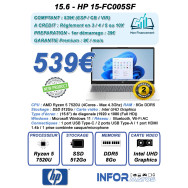 15.6 - HP 15-FC005SF - ZON