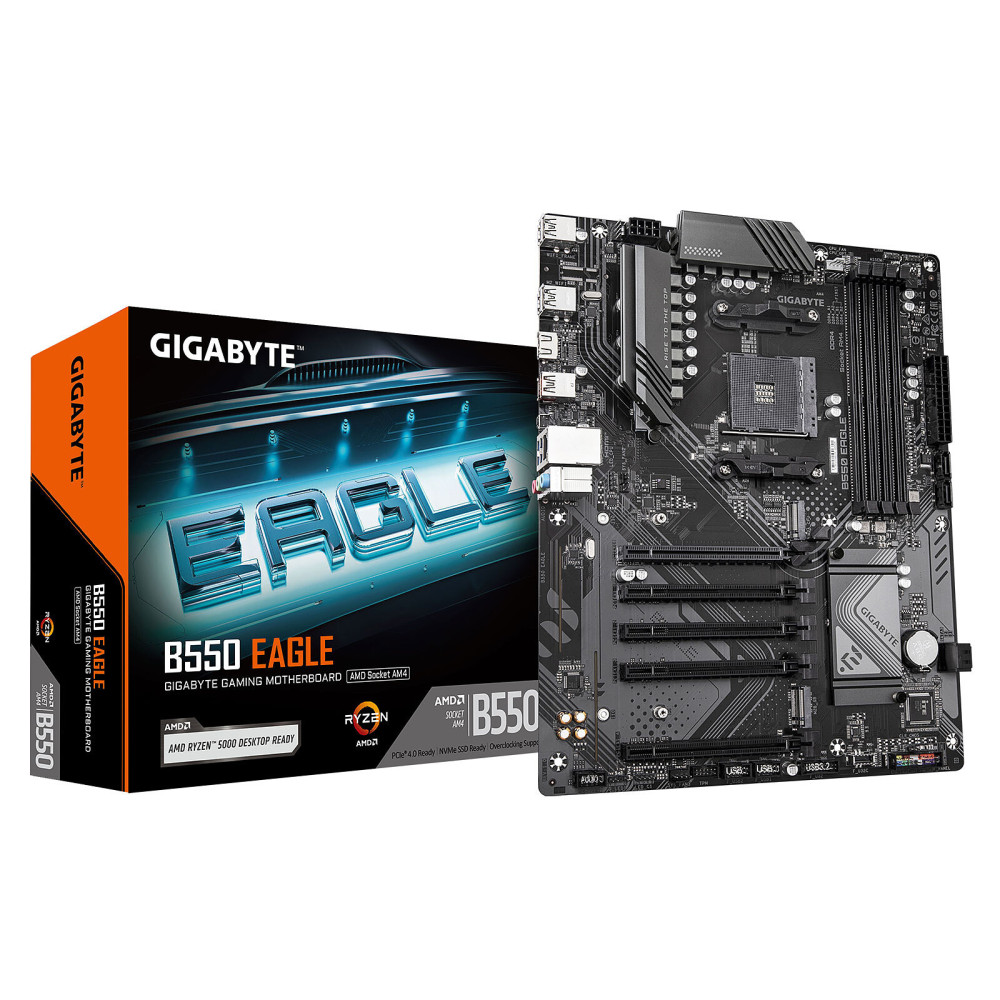 Gigabyte B550 Eagle (AMD AM4) - B550 EAGLE - 1FO