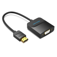 Convertisseur Vention HDMI vers VGA 0.15m (Noir) - ACPBB - 1FO