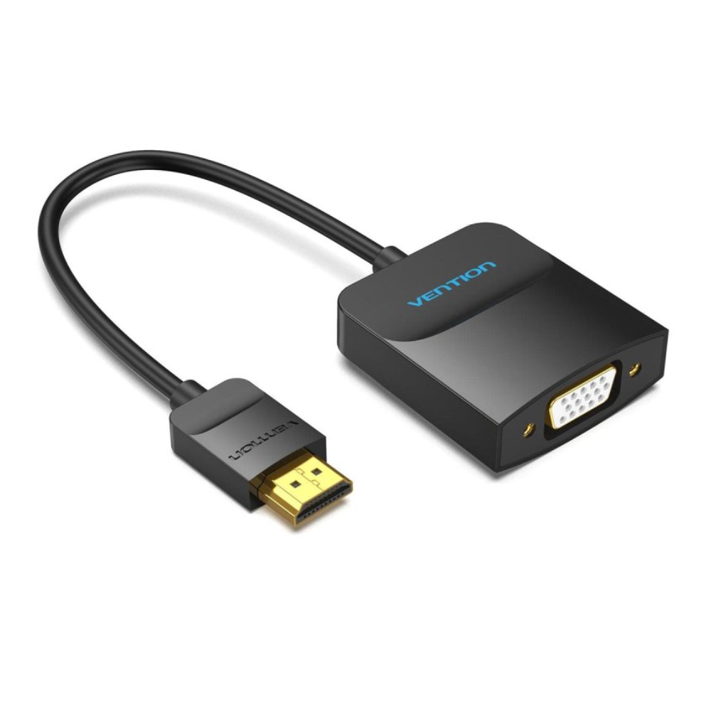 Convertisseur Vention HDMI vers VGA 0.15m (Noir) - ACPBB - 1FO