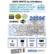 Ordinateur Gamer ARES WHITE by InforMatos