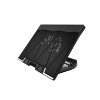 Support ventilé Zalman NS3000 17"max (Noir) - ZM-NS3000 (+ HUB USB & USB-C)  - 1FO