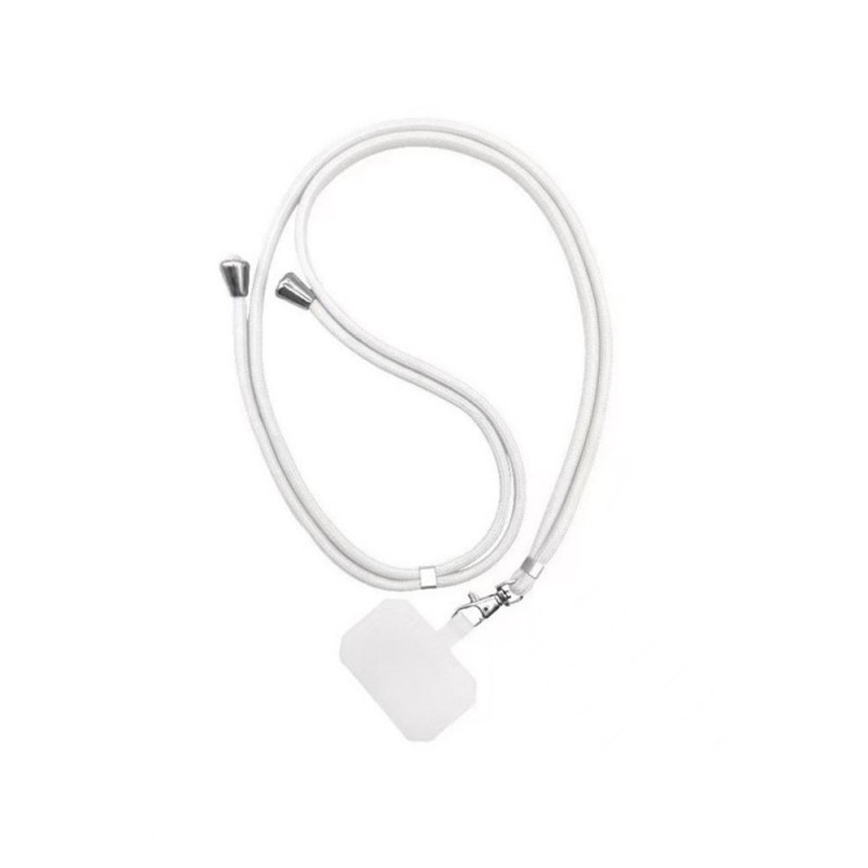 Tour de cou universel pour smartphone (Blanc) - CHR Tour de cou universel pour smartphone (Blanc) - CHR