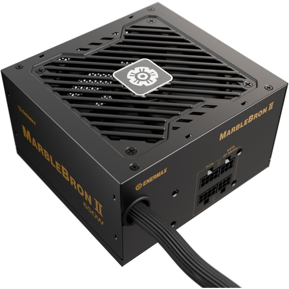 Alimentation ATX Enermax MarbleBron II - 650W (Noir) - EMB650AWT-MAC - 1FO
