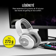 Corsair HS55 Stéréo (Blanc) - ZON