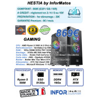 Ordinateur Gamer HESTIA by InforMatos