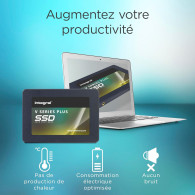 Disque SSD Integral V-Series Plus V2 256Go - S-ATA 2,5" - INSSD256GS625V2P - 1FO