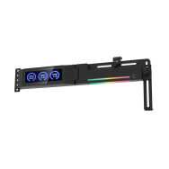 Support Zalman ZM-VS3 DS pour cartes graphiques (Noir) - 8070030000100 - 1FO